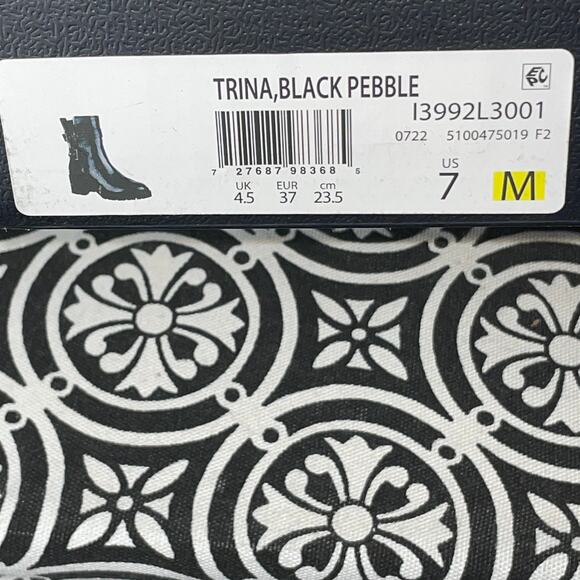 NATURALIZER Trina Mid Shaft Boots, black pebble, 7 - Picture 9 of 11